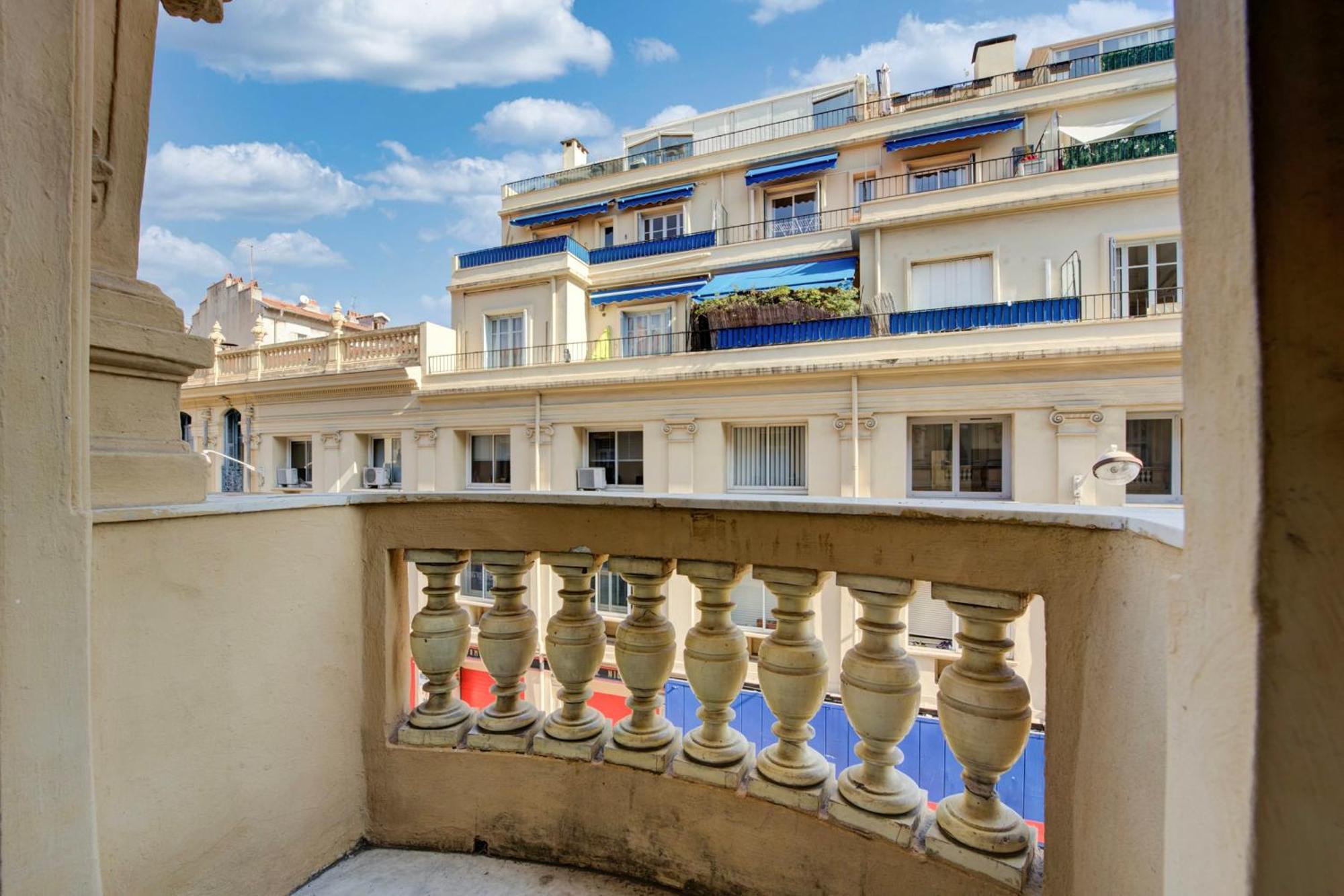 L'Ecrin Blanc Nicois - Welkeys Apartment Nisa Exterior foto